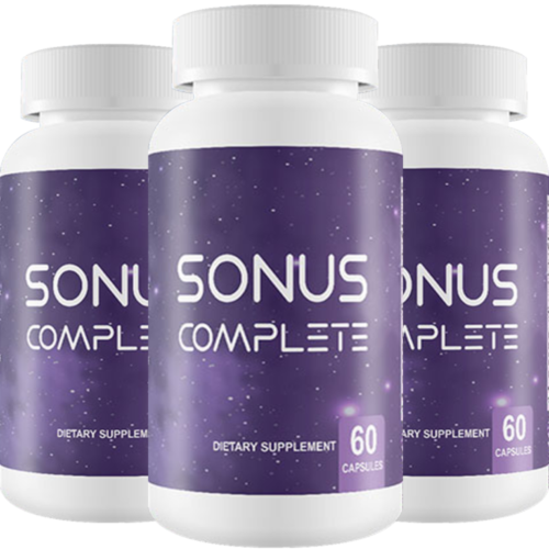 BRAND NEW Sonus Complete Tinnitus Relief Supplement, 180 Capsules (3 BOTTLES)