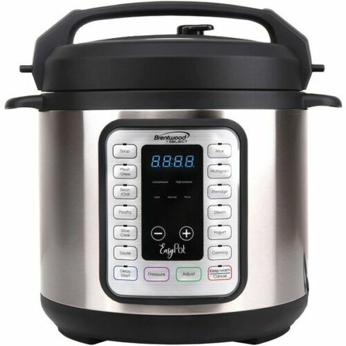 Brentwood Select EasyPot/Easy Pot EPC-636 6-Quart 8-in-1 Electric Multicooker