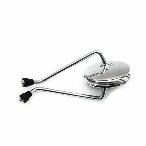 Fits Royal Enfield Bullet Classic Rear View Mirror Set Chrome Plated  