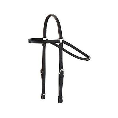 Weaver Leather Ken McNabb Browband Headstall Black