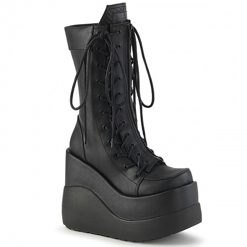 DEMONIA PLATEAU STIEFEL SCHWARZ VOID-118 | DEMONIA