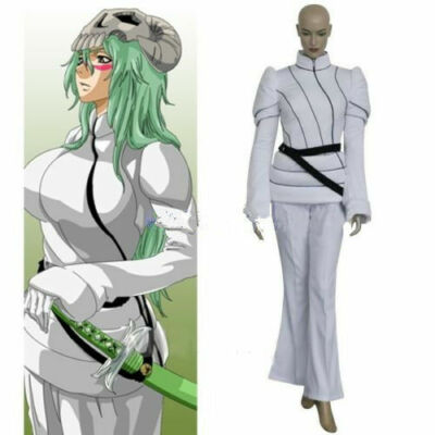 Bleach Neliel Tu Espada Uniform Halloween Cosplay Costume #