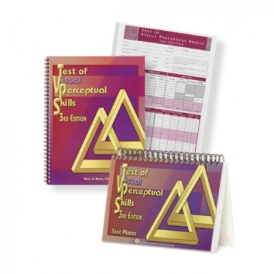 TVPS-3 Test of Visual Perceptual Skills Martin 3rd Complete Assessment Kit books