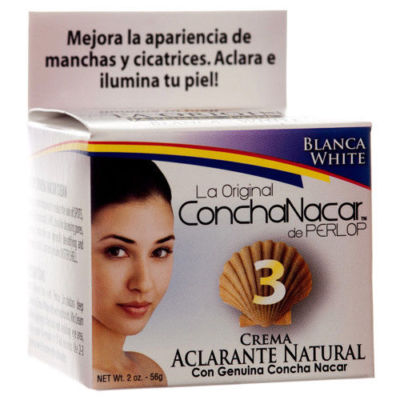 CONCHA NACAR #3 BLEACH CREAM 2 OZ 