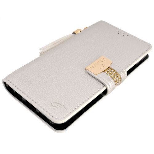 Cover Per IPhone 14 Compatibile Con MagSafe Custodia Trasparente Magnetica Pelle Portafoglio A Libro Slot Schede Magnetica Supporto Flip Case Per IPhone 14 Blu Navy - Foto 4