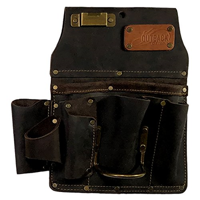 OX Tools Drywaller's Tool Pouch | Oil-Tanned Leather