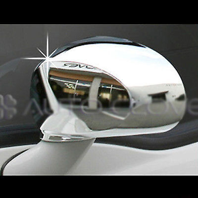 Beat Chrome Mirror Full Cover 2p For 2007 2009 Chevy Spark