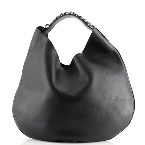 Givenchy 4G Monogram Embossed Leather Hobo Bag Black | eBay