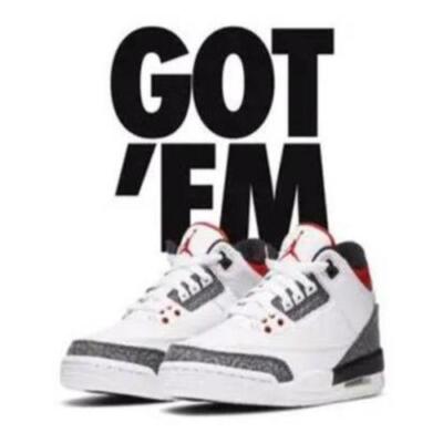Nike AIR JORDAN 3 RETRO SE-T CZ6433-100 Fire Red mens shoes 25.5cm US7.5 UK7.5