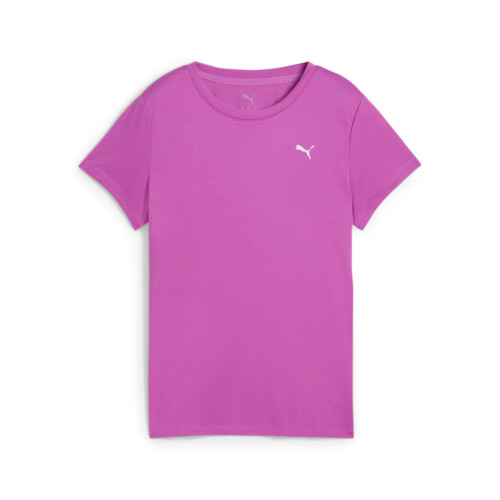 Puma Graphics Run Faster Tee W Maglia Da Running A Manica Corta Donna Wild Berry