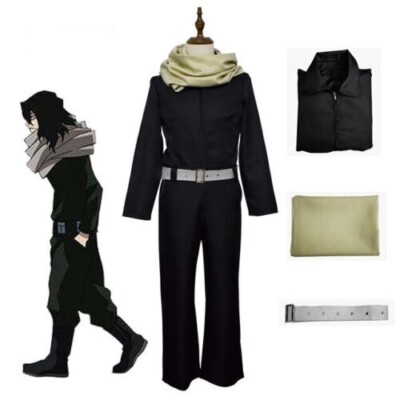 My Hero Academia Cosplay Costume Aizawa Shouta Halloween Party Outfit