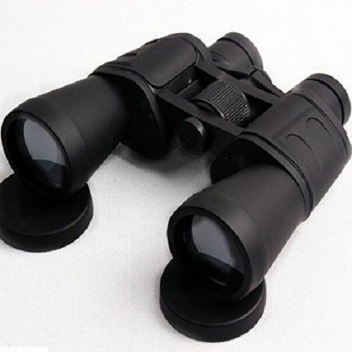 Binocolo 50x50 Messa A Fuoco Con Custodia Caccia Campeggio Stadio Teatro sus