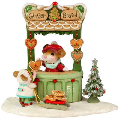 Wee Forest Folk A GINGERBREAD CHRISTMAS, WFF# M-751, Holiday Mouse, 2024