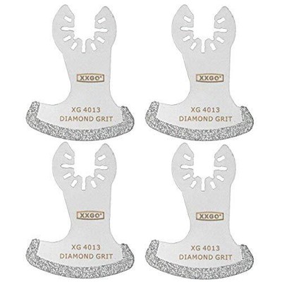 4 Pcs Oscillating Multi Tool Diamond Segment Swing Grit Grout Blades 4 PCS
