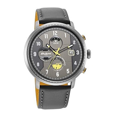 Pre-owned Titan Octane-aerobatics Collection Analog Black Dial Men's Watch-1857kl01