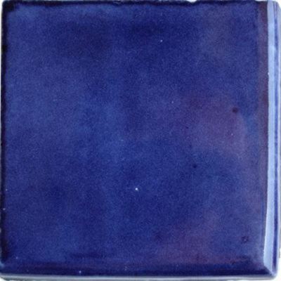 4'' x 4'' 9pcs TalaMex Cobalt Blue Talavera Double Bullnose