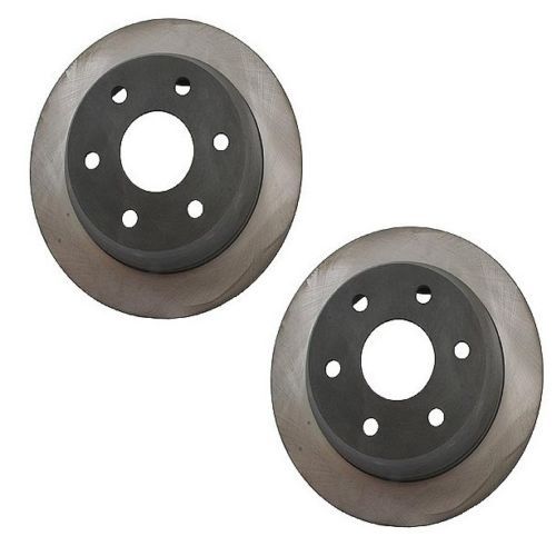 AutoShack 10.25" (260.34 Mm) Rear Solid Drilled & Slotted Brake Rotors E-Coated Replacement For 2006-2015 Honda Civic 2013-2015 Acura ILX 2006-2011 Acura CSX 2-PC Set ShadowGuard, Rotors - Canada
