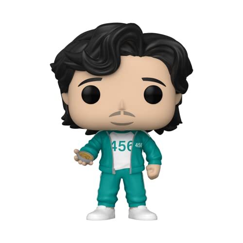 POP TV: Squid Game- Player 456:Seong Gi-hun 1222 Collectible Figures & Bobbleh