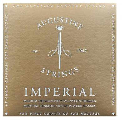 Imperial/Red - Medium Tension Nylon Guitar Strings 1 Set of All 6 Strings August