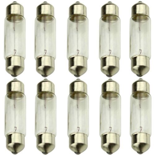 LUCI TARGA VOLVO C30 LAMPADE CANBUS SILURO C5W 3 LED 6000K LUCE BIANCA NO ERROR 8059694120862