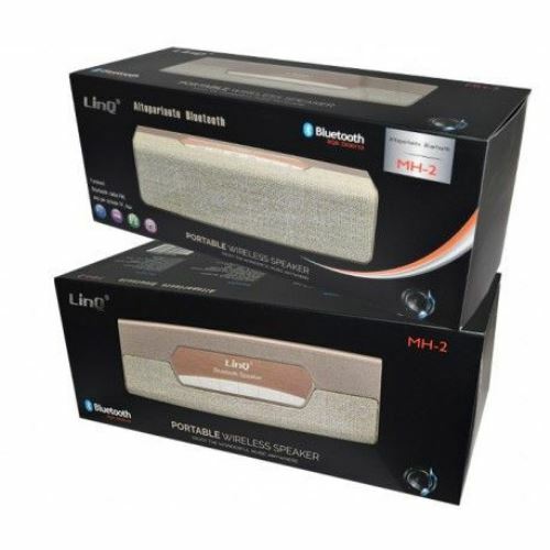Casse Speaker Bluetooth Wireless Radio Lettore Linq MH-2
