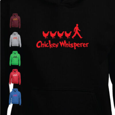 Chicken Whisperer Mens Hoodie Farm Animal Lover Farmer Funny Pullover Present