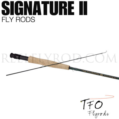 new TFO Signature 3 9ft 7wt 2-Piece Fly Rod (model TF 07 90 2 S3