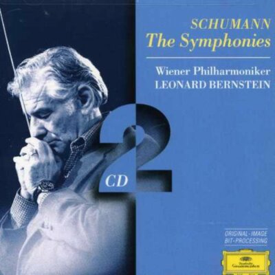 4 Symphonies by Schumann / Bernstein / Vienna Philharmonic (CD, 1997)