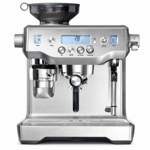 Sage Appliances The Oracle Edelstahl SES980BSS Siebträgermaschine Espresso