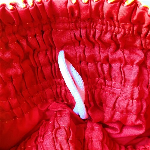 RED DUO 'LITE' MUAY THAI KICKBOXING SHORTS (Kids XS - XL Adults) - Picture 3 of 5