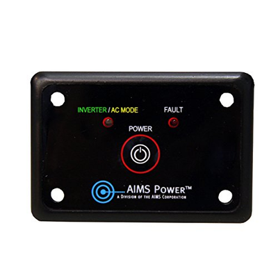 AIMS Power REMOTEHF Flush Mount Power Inverter Remote On-Off Switch