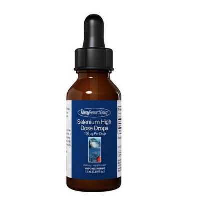 Selenium High Dose Drops 100 Mcg 15 Ml By Nutricology/ Allergy Research Group