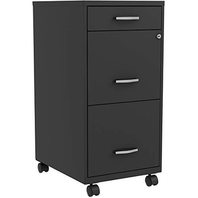 Lorell SOHO Box/File/File 3-Drawer Mobile File Cabinet (llr-00060) (llr00060)