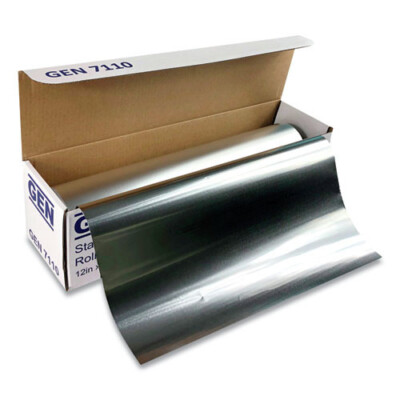 GEN 7110 12'' x 500' Standard Aluminum Foil Roll New