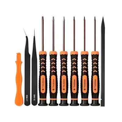 TECKMAN 10 in 1 Torx Screwdriver Set with T3 T4 T5 T6 T8 T10 Security Torx B â ¦