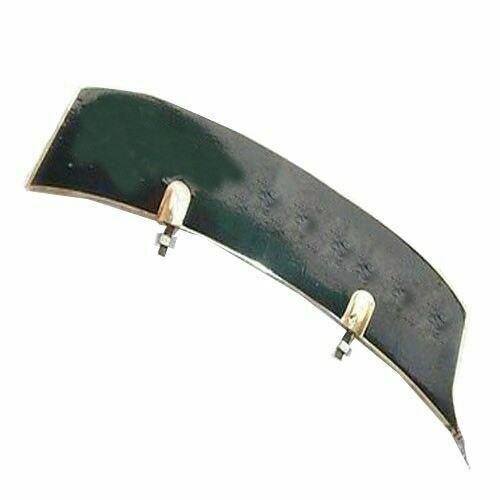 Fits Royal Enfield Bullet Front Number Plate Brass Vintage 