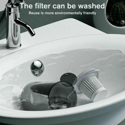 3in1 Mini Portable Wireless Cordless Handheld Air Blower Vacuum Cleaner Home Car