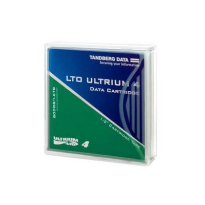 Tandberg Data LTO Ultrium 4 Data Cartridge - 800GB/1.6TB 1/2'' cartridge tape