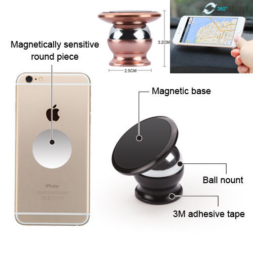 Magnet Cell Phone Mounts & Holders for Samsung Huawei Y6