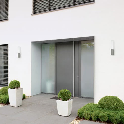 BEGA LED Luminaire #44009 Opal Glass - Brushed Stainless Steel