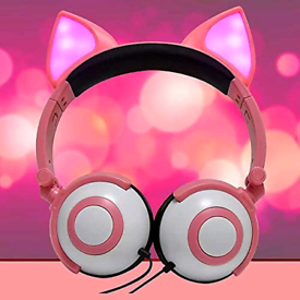 Brand new in box.
Glowing fox ear headphones.