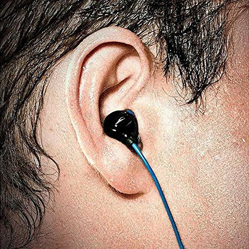 Surge S+ Waterproof Sport Short Cord Headphones for Swimming in-Ear Sweatproof N