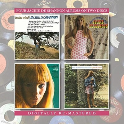 JACKIE DESHANNON - IN THE WIND/ARE YOU READY FOR THIS?/NEW IMAGE 2 CD NEUF 