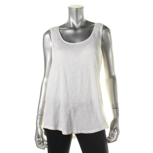 トップス HIGH DENSITY FINX LINEN WEATHER TANK 24SS AURALEE HIGH DENSITY FINX LINEN WEATHER TANK Size 0 Off-White