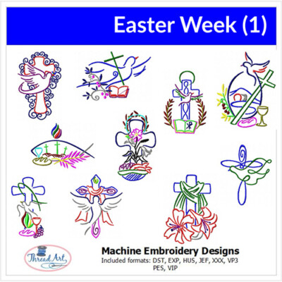 70+ Embroidery Design Sets Holiday & Occasions ~10+ Per Set-9 Formats- USB Stick