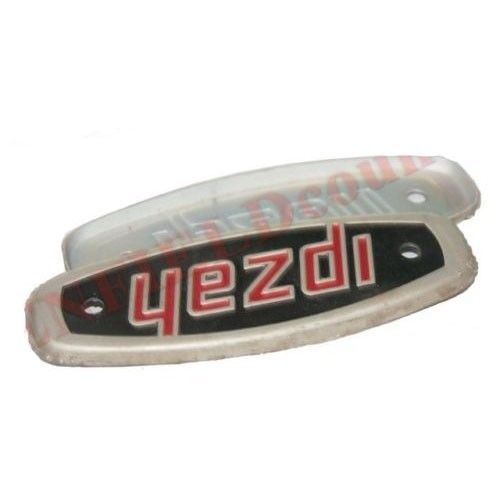 Aluminium Made Motorcycle Tank Badge Motif Emblem Monogram Jawa Yezdi  