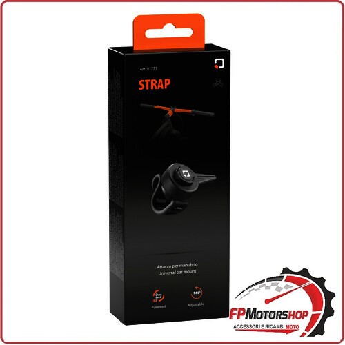91771 STRAP SUPPORTO CELLULARE CON ATTACCO RAPIDO PER MANUBRIO MOTO 