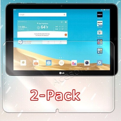 Explosion-proof 2x Tempered Glass Screen Protector for LG G Pad X 10.1'' V930 NEW
