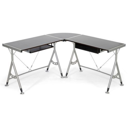 Schreibtische und Computermöbel in Silber