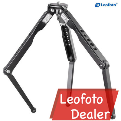 Leofoto MT-03 Folding Aluminum Mini Tripod with Bag